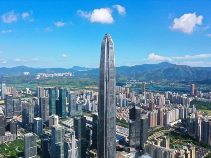 Pearl River Delta sourcing Shenzhen skyline China manufacturing