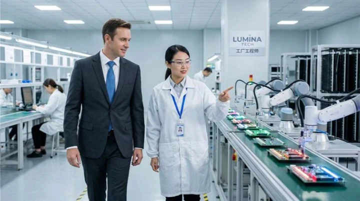 factory audit in china on productionfloor