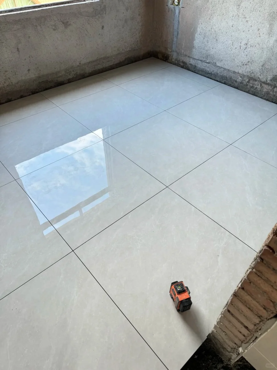 Polished tiles