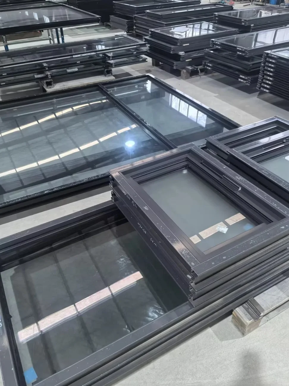 Aluminum alloy doors and windows